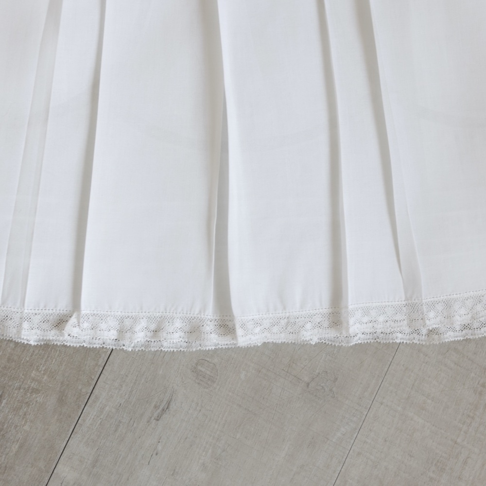 White Heirloom Dress & Slip SPECIAL RARE FIND UNIQUE STYLE Feltman Brothers NWT - Picture 6 of 8